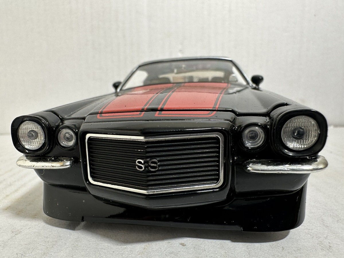 JADA BIGTIME BTM 1971 CHEVY CAMARO BLACK 1:24 RALLY WHEELS