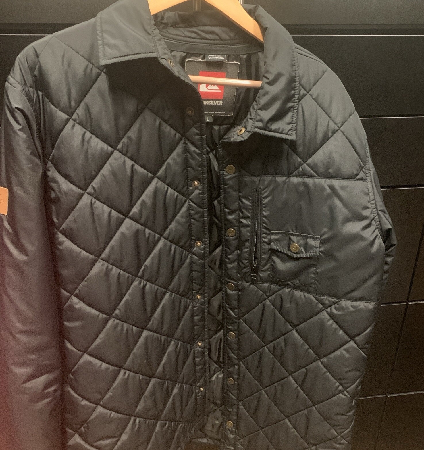 Utility Corps Quicksilver Jacket Men Large Black … - image 1