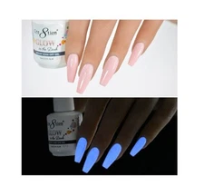 Cre8tion Led/UV Cure Glow In The Dark Soak Off Gel Polish 0.5 Oz - G 10