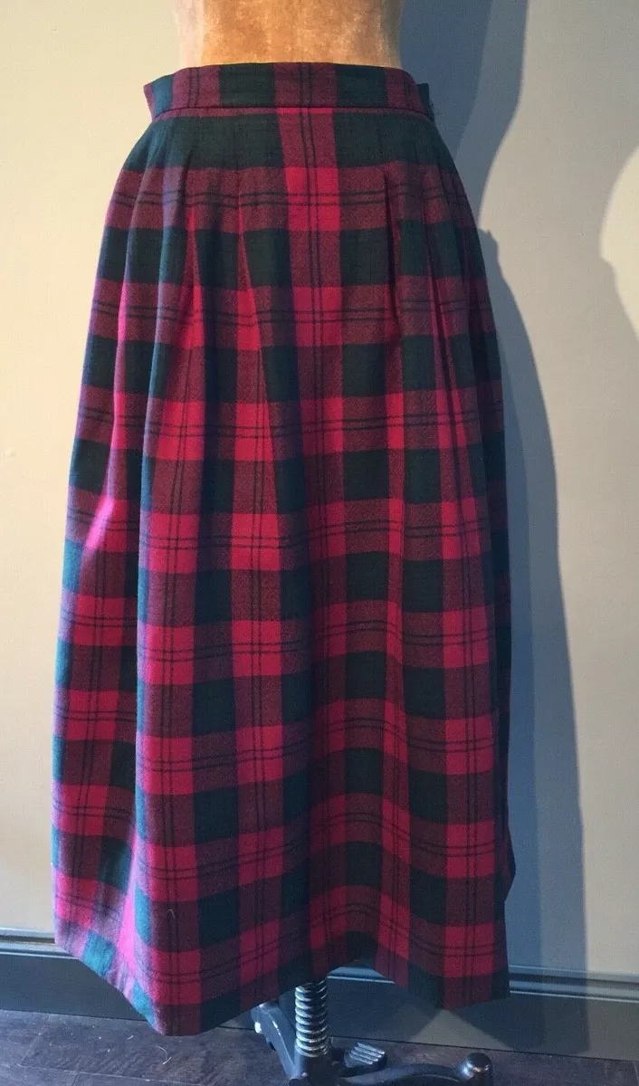 Viyella clearance tartan skirt