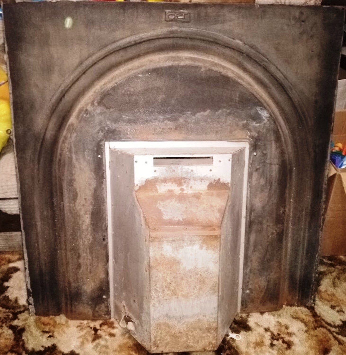 Gazco Black Cast Iron Inset Stockton Gas 35Kw Coal Fire Effect Stove