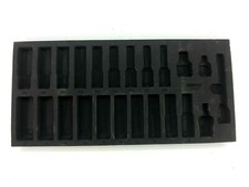 KS Tools 1/3 System Insert for 1/2'' Impact Socket Set, Insert Empty