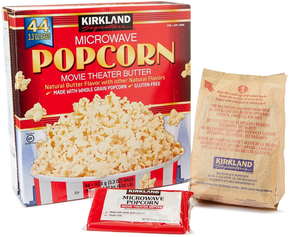 Kirkland Signature Microwave Popcorn, 3.3 oz, 44 Count | eBay