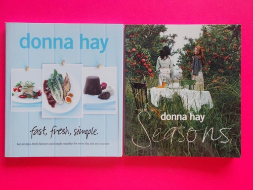 DONNA HAY SEASONS & FAST, FRESH, SIMPLE By DONNA HAY **AS NEW **FREE POSTAGE