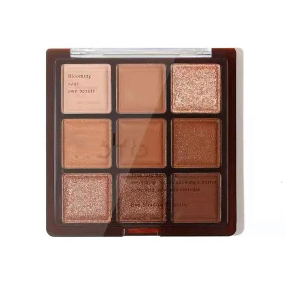 9 in 1 Chocolate Eye Shadow Palette Portable Makeup Palette εп X6M3 Q8B8 O9 Q3R7 - Image 3 of 4