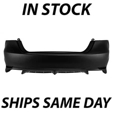 NEW Primered - Rear Bumper Cover Fascia for 2018-2024 Toyota Camry SE XSE 18-24