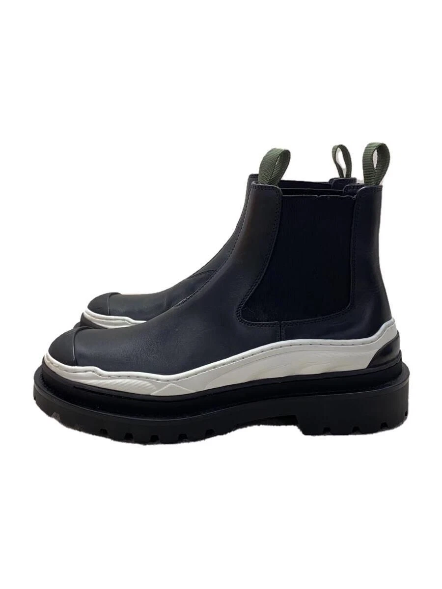 BOTTE DIOR HOMME autres x sacai 21AW EXPL CHELSEA 42 CUIR NOIR occasion