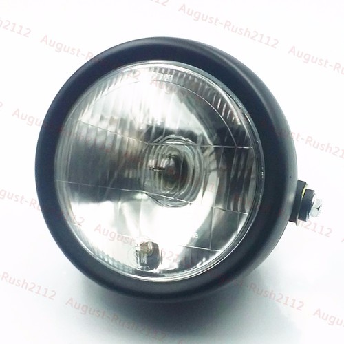 Grill Retro Vintage Side Mount Headlight For Cafe Racer Bobber Old School - Picture 8 of 12