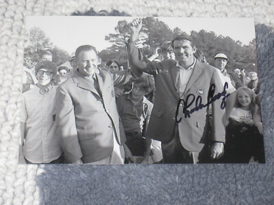 Golfer Charles Coody Signed 4x6 Photo Pga Golf Masters Autograph Ebay