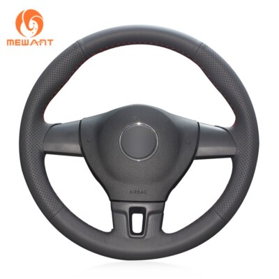 Steering Wheel Cover Wrap for Volkswagen VW EOS Amarok Caravelle Passat J
