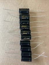 10pc Electrolytic Capacitor Axial BIPOLAR 2000hr 105℃ 40uF 100V 13x26 Supertech