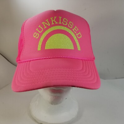 CAP FOR HER, Sunkissed, OTTO BEACH HAT, MESH BACK, SNAPBACK TRUCKER CAP