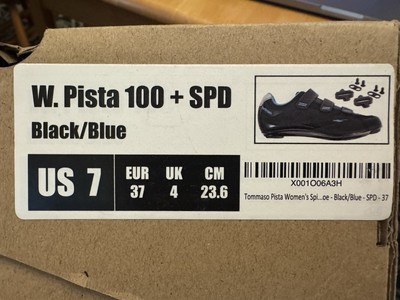 W.Pista 100 + SPD Black/Blue