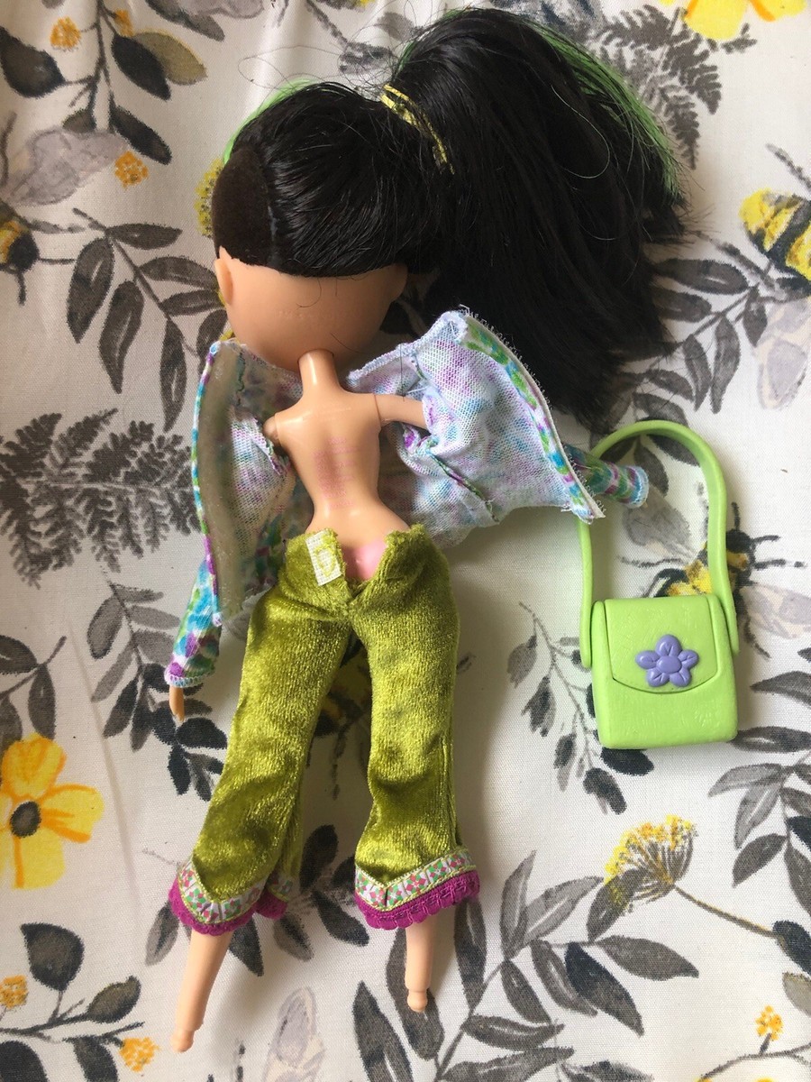 RARE Vintage Bratz Jade Doll With Green Hair No Feet Or  display picture 2