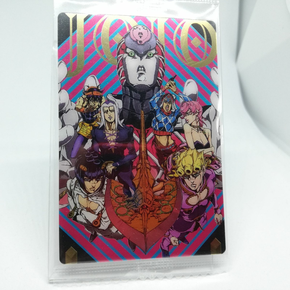 021 JoJo's Bizarre Adventure Golden Wind JAPAN ANIME Plastic card