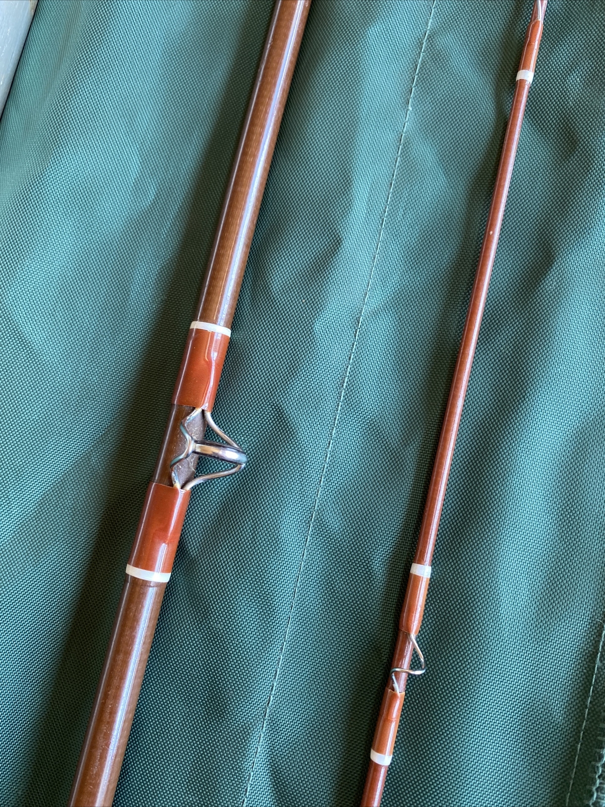 Vintage FENWICK 7’ Fly Fishing Rod w Tube Model Worn Off See Photos