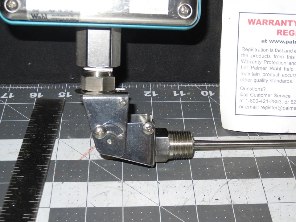 Wahl DSX500 Digital Process Thermometer RTD Sensor & Immersion Temperature Probe - Image 4 of 4