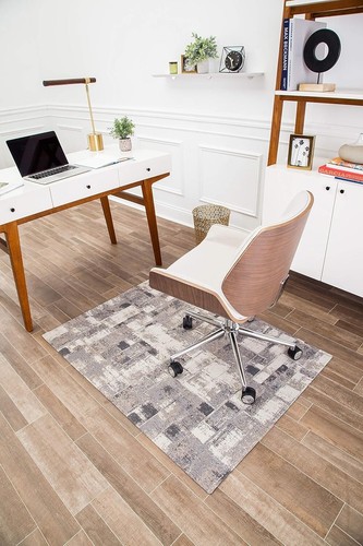 Versatile 36 x 48" Office Chair Mat - Anti-Slip for Carpet & Hardwood Floors - Picture 7 of 9