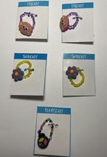 NEW Childrens Elastic Rings 2 Sunday, 1 Thursday, 2 Friday 