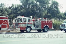 Fire Apparatus Slide 1993 CA Oakdale FD Pierce Engine 23 Altadena Fire #10876