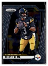 Russell Wilson 2024 Panini Prizm #240 Pittsburgh Steelers *No Lines on Card*