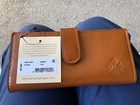 PATRICIA NASH HERITAGE NAZARI TAN LEATHER WALLET $ 99.00 NWT — photo 2