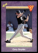 1991 Classic Game Purple Cory Snyder Chicago White Sox #188