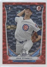 2014 Bowman Draft Red Ice 80/150 Jake Stinnett #DP43 2f9