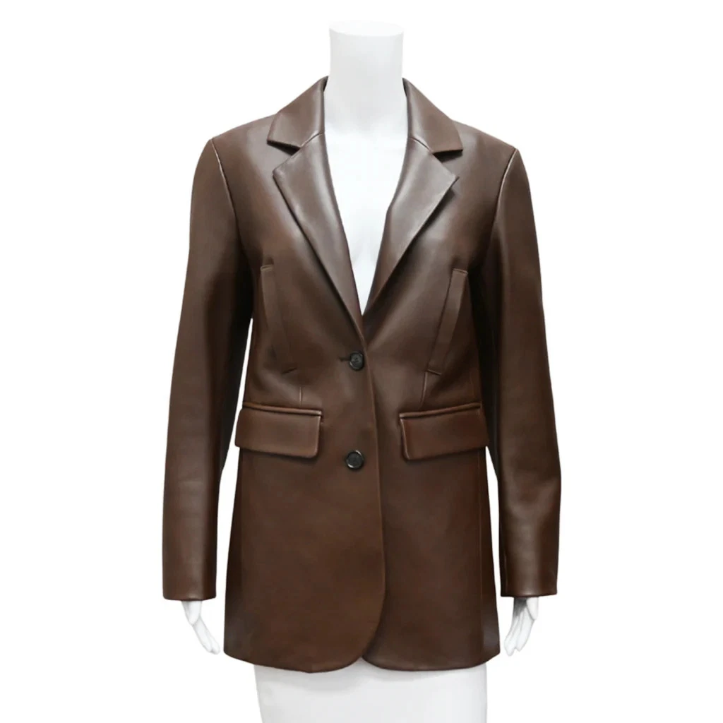 Loewe Leather Outer Shell Coats, Jackets & Vests for Women for