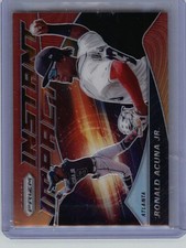 2020 Panini Prizm #II-1 Ronald Acuna Jr. Instant Impact Red Prizm