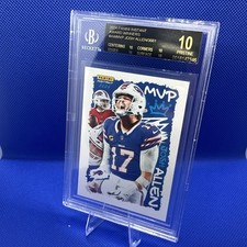 2024 Panini Instant Award Winners Josh Allen #AW-MVP /3661 BGS 10 Black Label 10