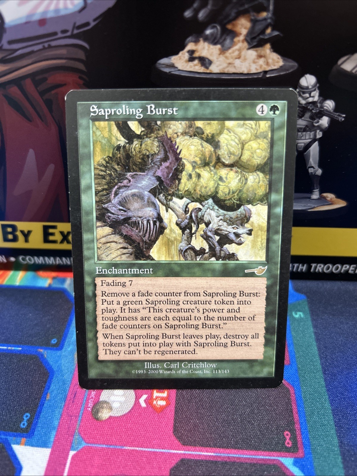 Saproling Burst - Nemesis Magic the Gathering MTG LP