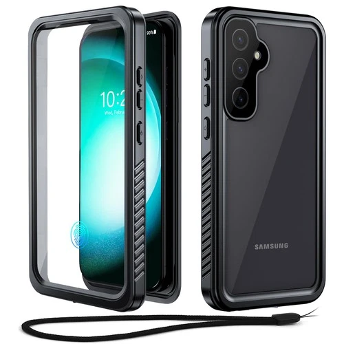 Beeasy Waterproof Case for Samsung Galaxy S23 FE 360° Protective – Black
