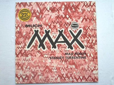 Max Roach Much Max LP Realm RM215 EX/EX 1964 with Stanley Turrentine