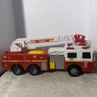 2010 Tonka 06735 Red Ladder Fire Truck Lights And Sirens Work