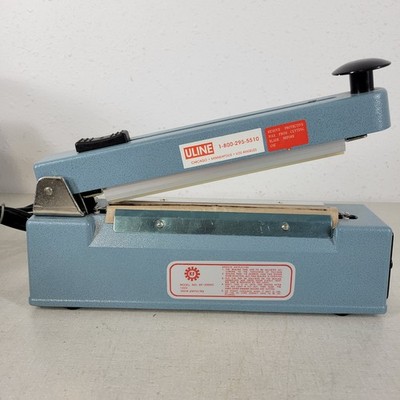 ULine Impulse Sealer KF- 200HC Poly-Bag Sealer with 8'' Long Bag Cutter 120V