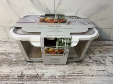 Better Homes & Gardens 14Cup Rectangle Glass Food Storage Container 2 Pieces