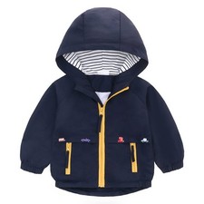 Toddlers Windbreaker Jacket Little Boy Hooded Coat Casual Outerwear as1, age...