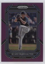 2023 Panini Prizm Purple Prizm 70/99 Blake Burkhalter #10 u6m
