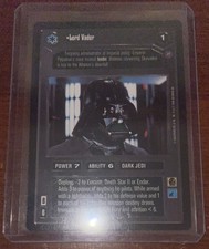 Star Wars CCG Lord Vader Death Star Two SWCCG