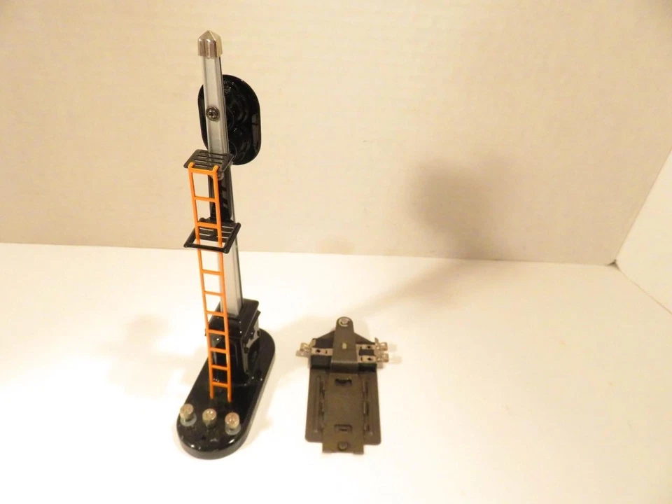 MTH TRAINS 153 BLOCK SIGNAL W/PLATE- WORKS FINE- 0/027- EXC. - M9 - Image 3 of 3
