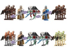10x Minifigura Personalizada General Grievous Magna Guardia Soldado Lego Jedi Star Wars