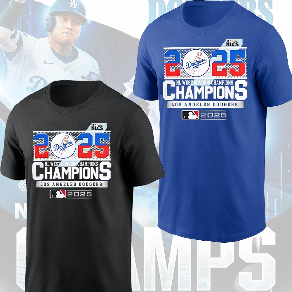 League Division Dodgers Nlcs Shirt Los Angeles Dodgers 2025