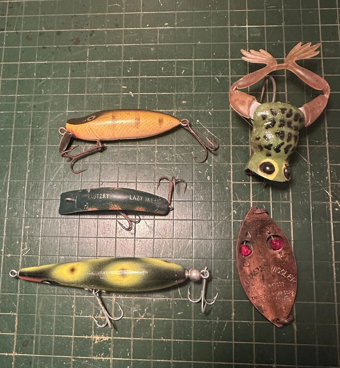 Heddon Original Vintage Frog Lure Vintage Fishing Lures for sale