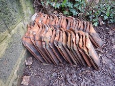 Reclaimed Red Clay Pantiles ~ Approx 38 Roof Tiles ~ £0.10 Each ~ Collect DN6