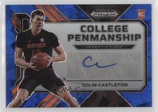 2023 Panini Prizm Draft Picks Blue Ice 31/75 Colin Castleton #CP-CLC Auto 0ud4