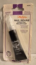SALLY HANSEN NAIL Rehab Charcoal Resurfacer-NEW
