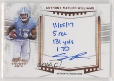 2019 Leaf Trinity Auto Inscriptions Anthony Ratliff-Williams #A-ARW Auto 0c6