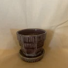 Vintage McCoy Flower Pot Planter 3” Tall