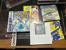 Pok mon Silver Version GBC CIB Original Shrink Wrap Inserts